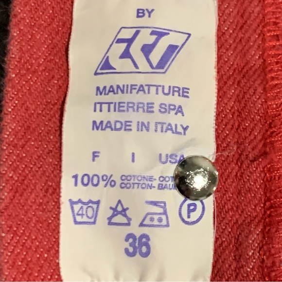 Versace Jeans Couture Red Jeans - Picture 10 of 15